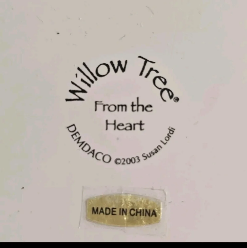 Willow Tree Square Keepsake Trinket Love Box by Lordi From the Heart 2003